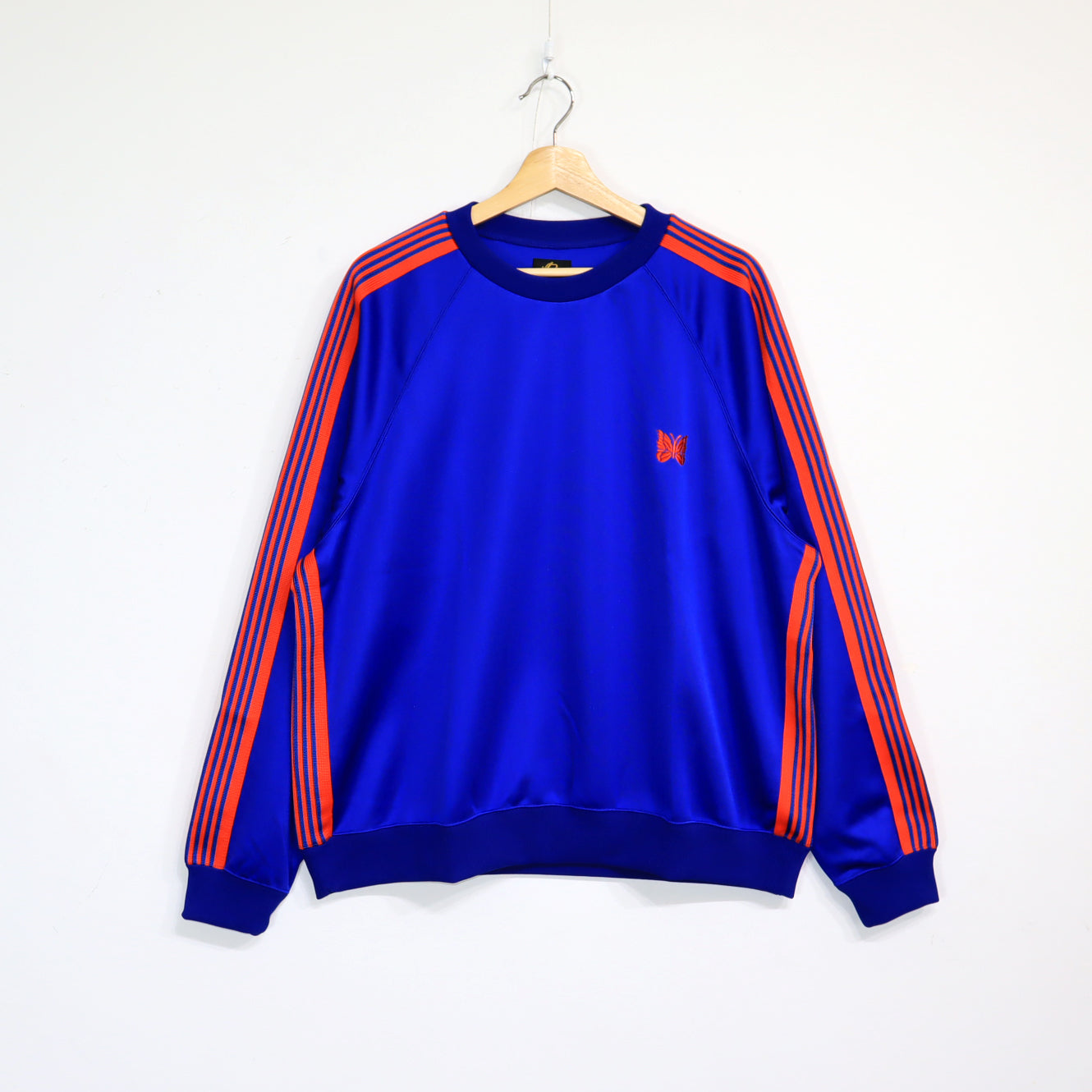 NDLS TAMA SP : Track Crew Neck Shirt - Poly Smooth - Blue