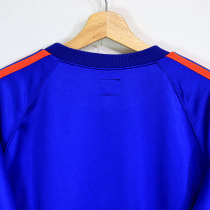 NDLS TAMA SP : Track Crew Neck Shirt - Poly Smooth - Blue