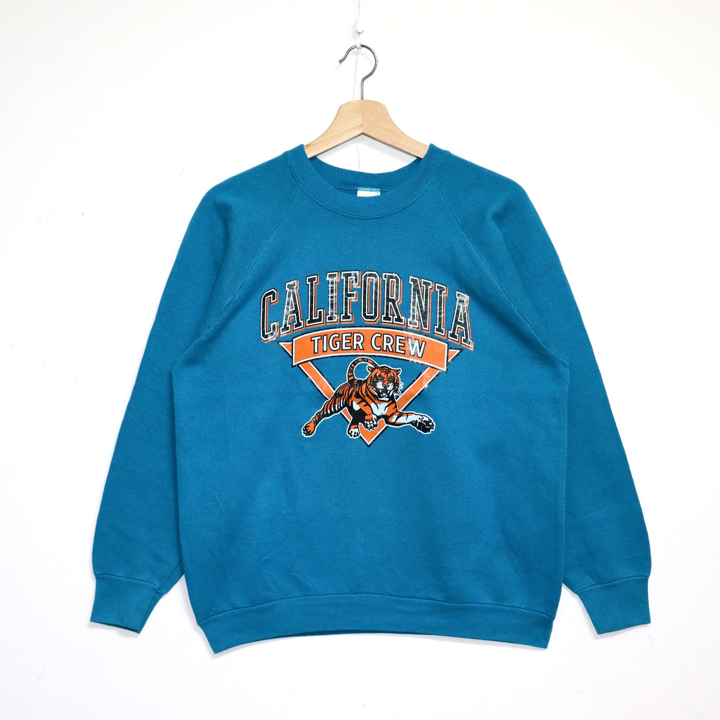 COPYCAT : "Tiger" Crew Crewneck Sweat - Lt.Blue