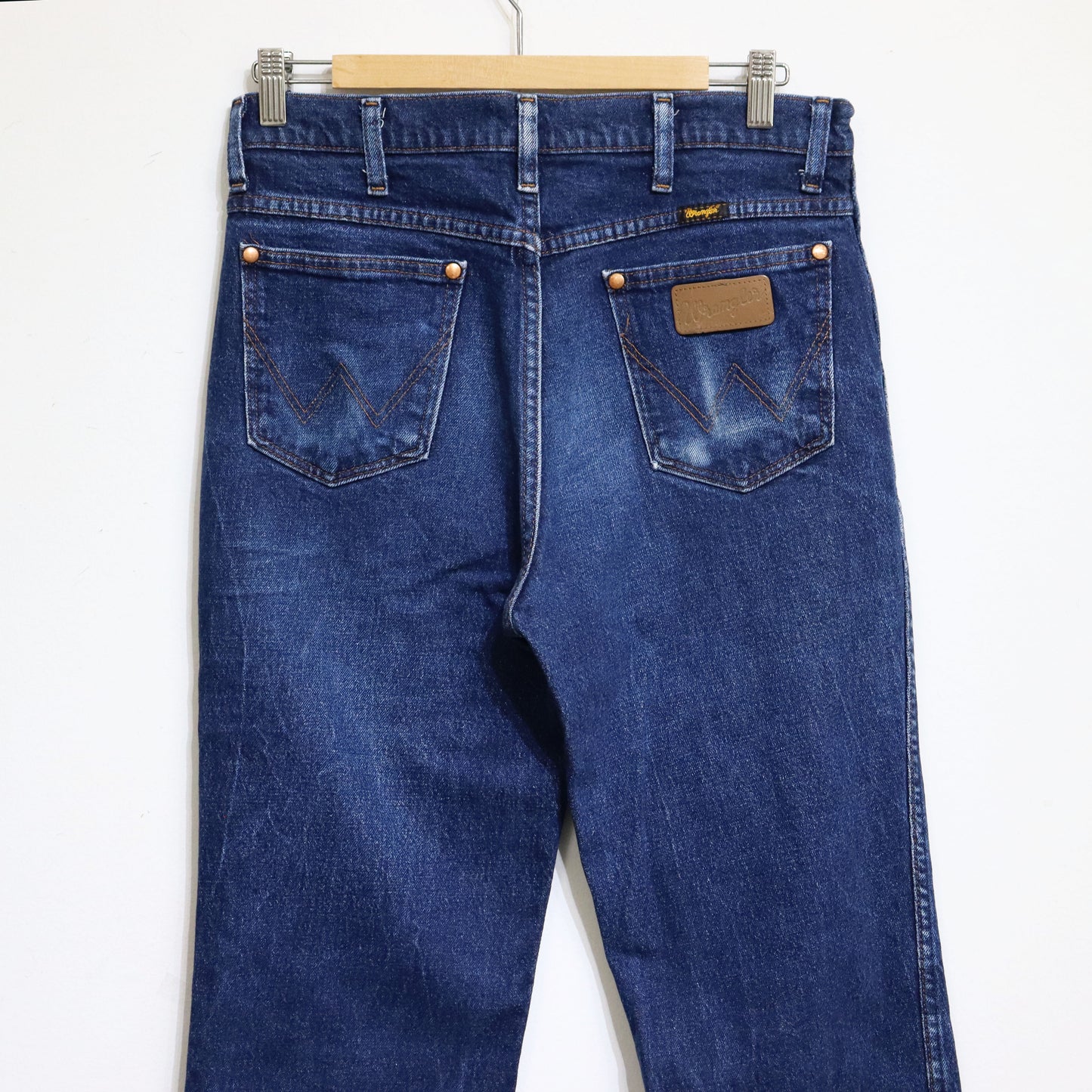 used: (Wrangler) 5pocket bootcut pants [945NAV] 34×29