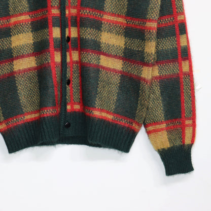 Needles：MOHAIR CARDIGAN - TARTAN