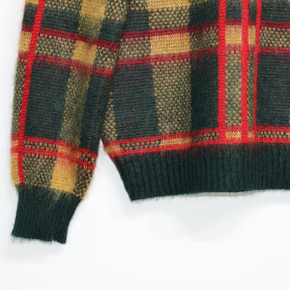 Needles：MOHAIR CARDIGAN - TARTAN