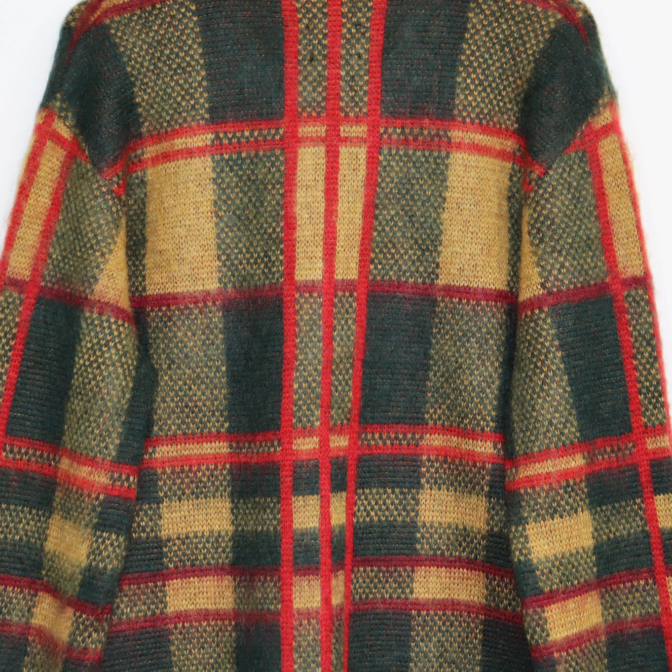 Needles：MOHAIR CARDIGAN - TARTAN