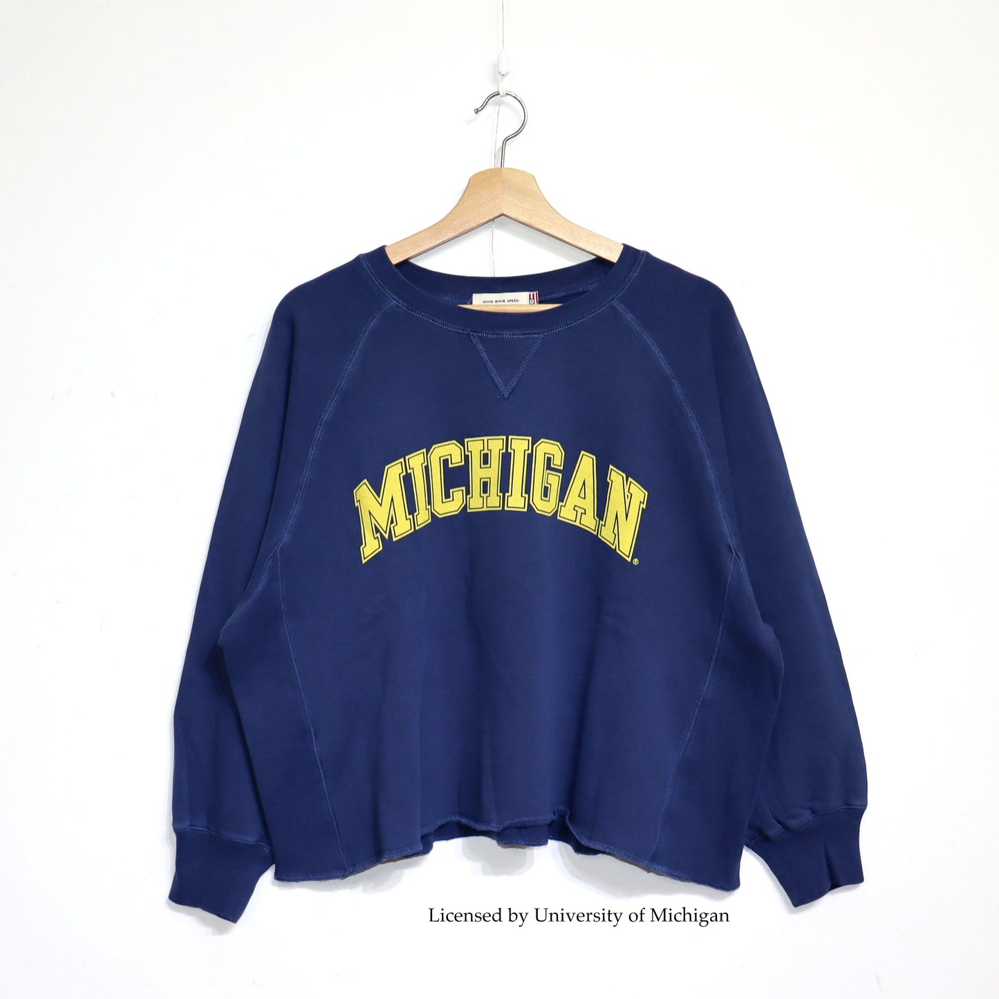 GOOD ROCK SPEED: University of Michigan | RAGLAN SWEAT