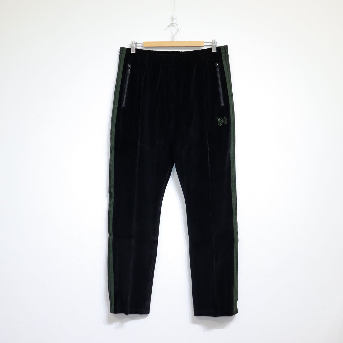 Needles：Narrow Track Pant - C/PE Velour