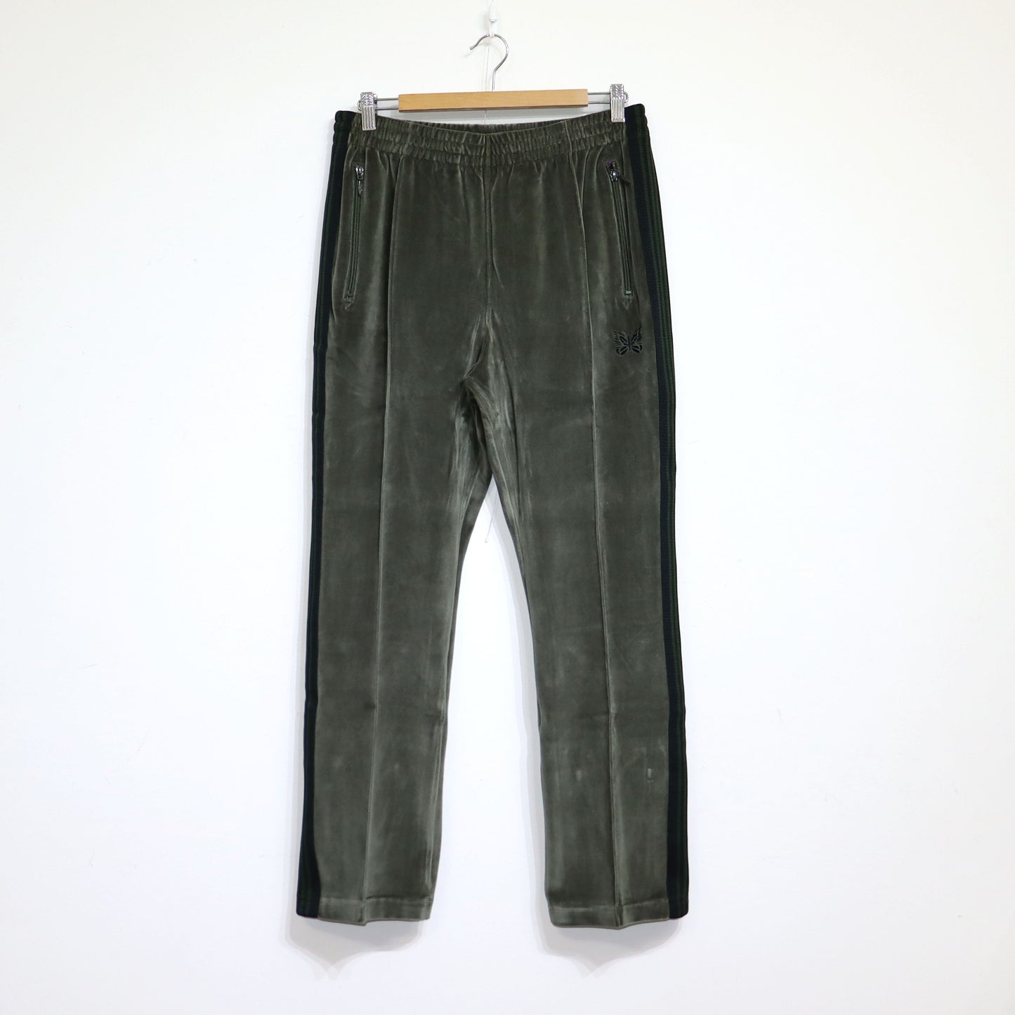 Needles：Narrow Track Pant - C/PE Velour