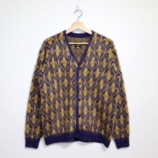 Needles：MOHAIR CARDIGAN -【Ornament - Yellow】