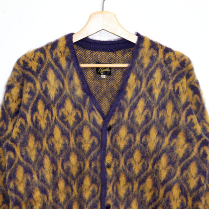 Needles：MOHAIR CARDIGAN -【Ornament - Yellow】