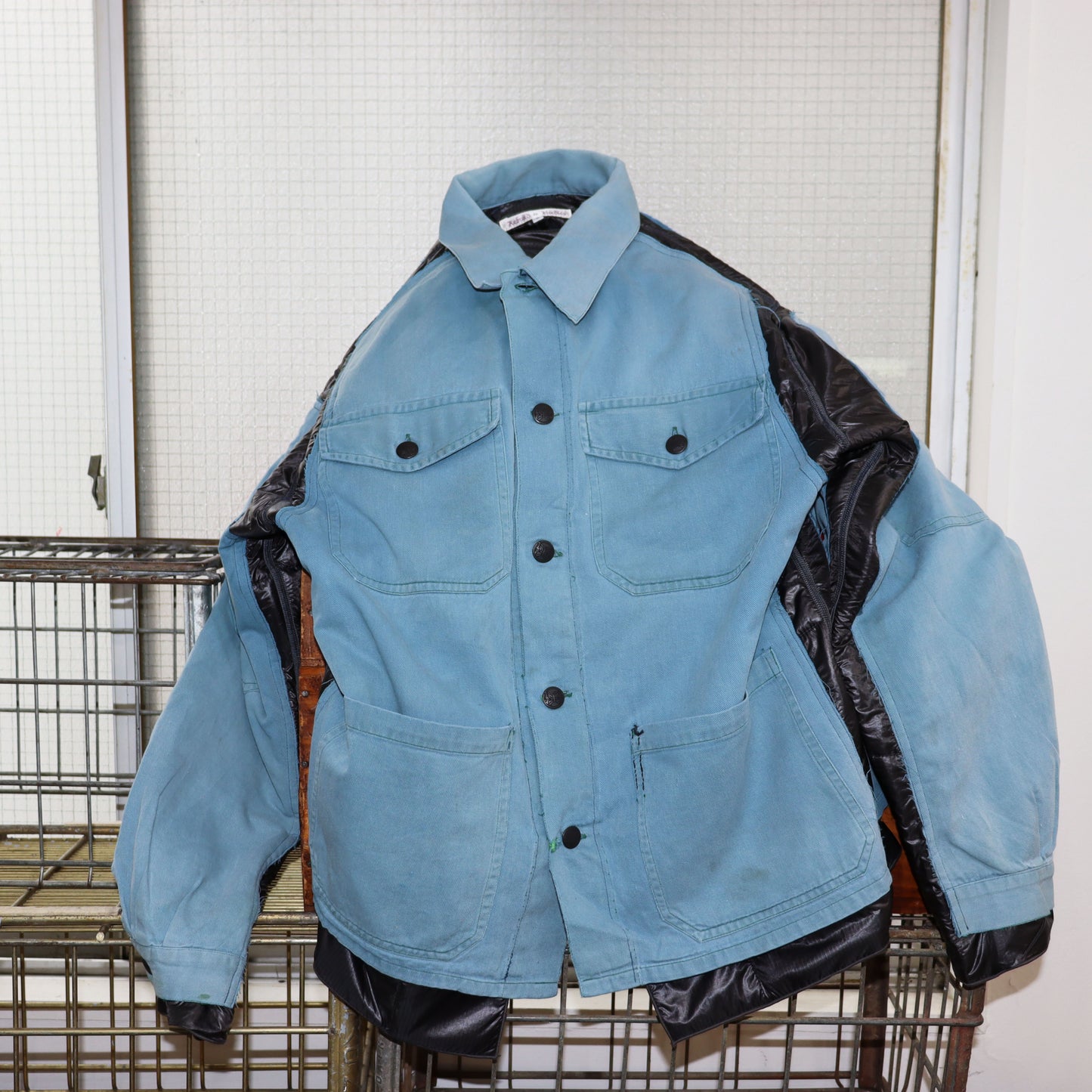 Rebuild by Needles：Euro Work Jacket -> Covered Jacket [S]