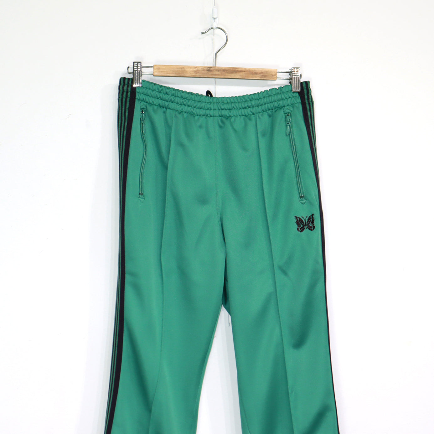 Needles：Track Pant - Poly Smooth 【Green】