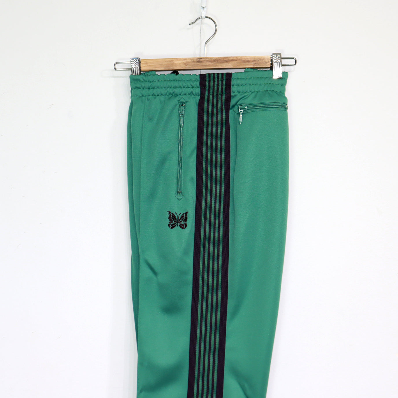 Needles：Track Pant - Poly Smooth 【Green】