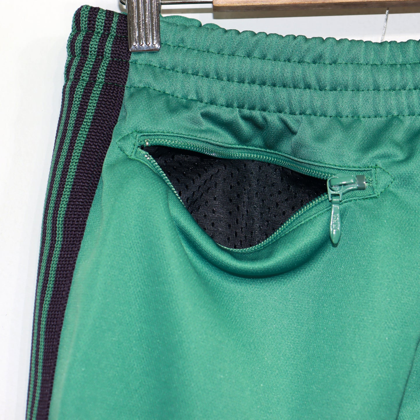 Needles：Track Pant - Poly Smooth 【Green】