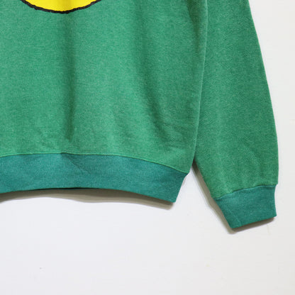 COPY CAT : "SMILE" Sweat - Green×Yellow