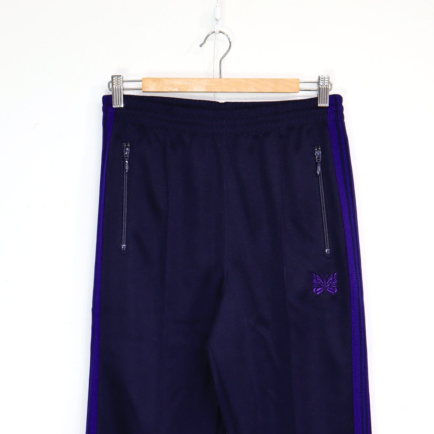 Needles：TRACK PANT - POLY SMOOTH 【Navy】