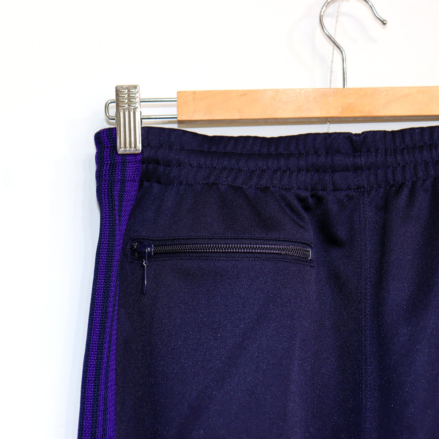 Needles：TRACK PANT - POLY SMOOTH 【Navy】