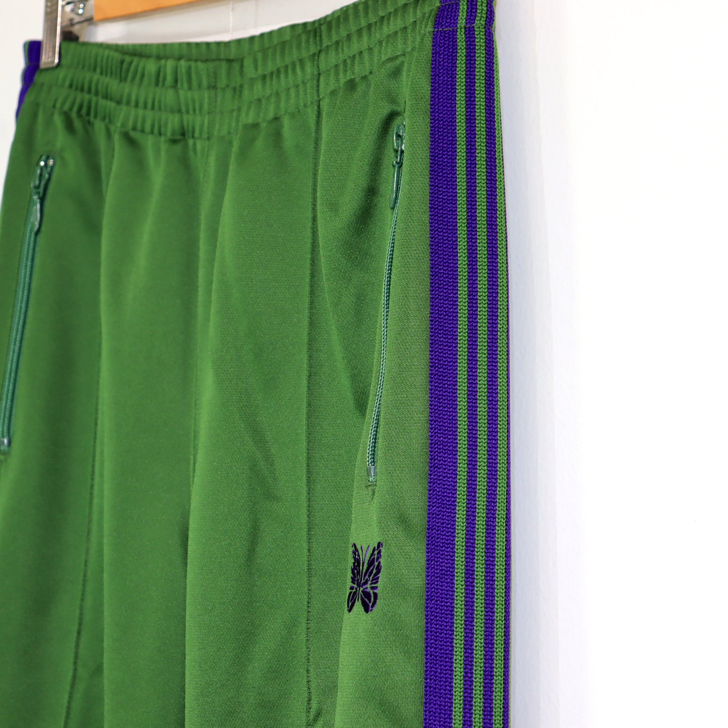 Needles : TRACK PANT - POLY SMOOTH 【Green】