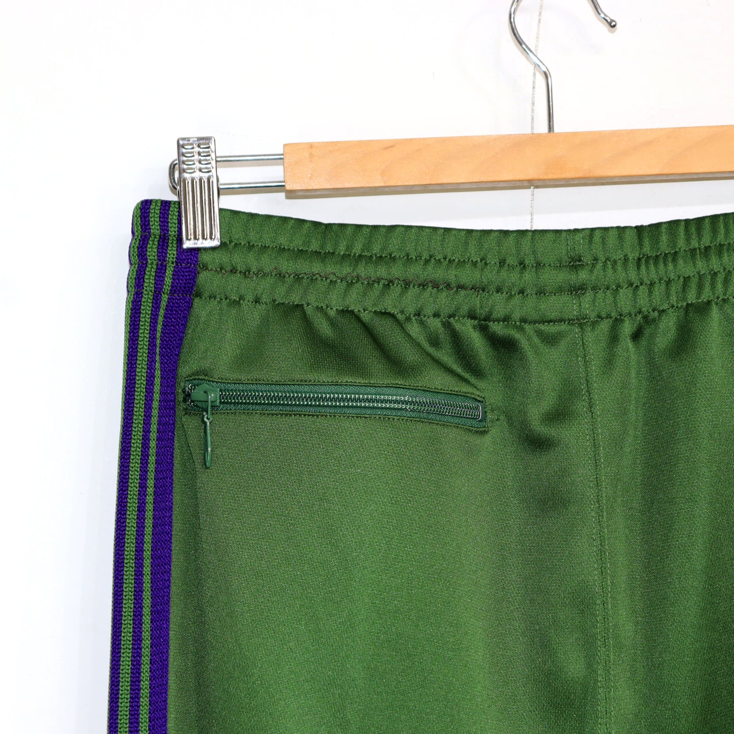 Needles : TRACK PANT - POLY SMOOTH 【Green】