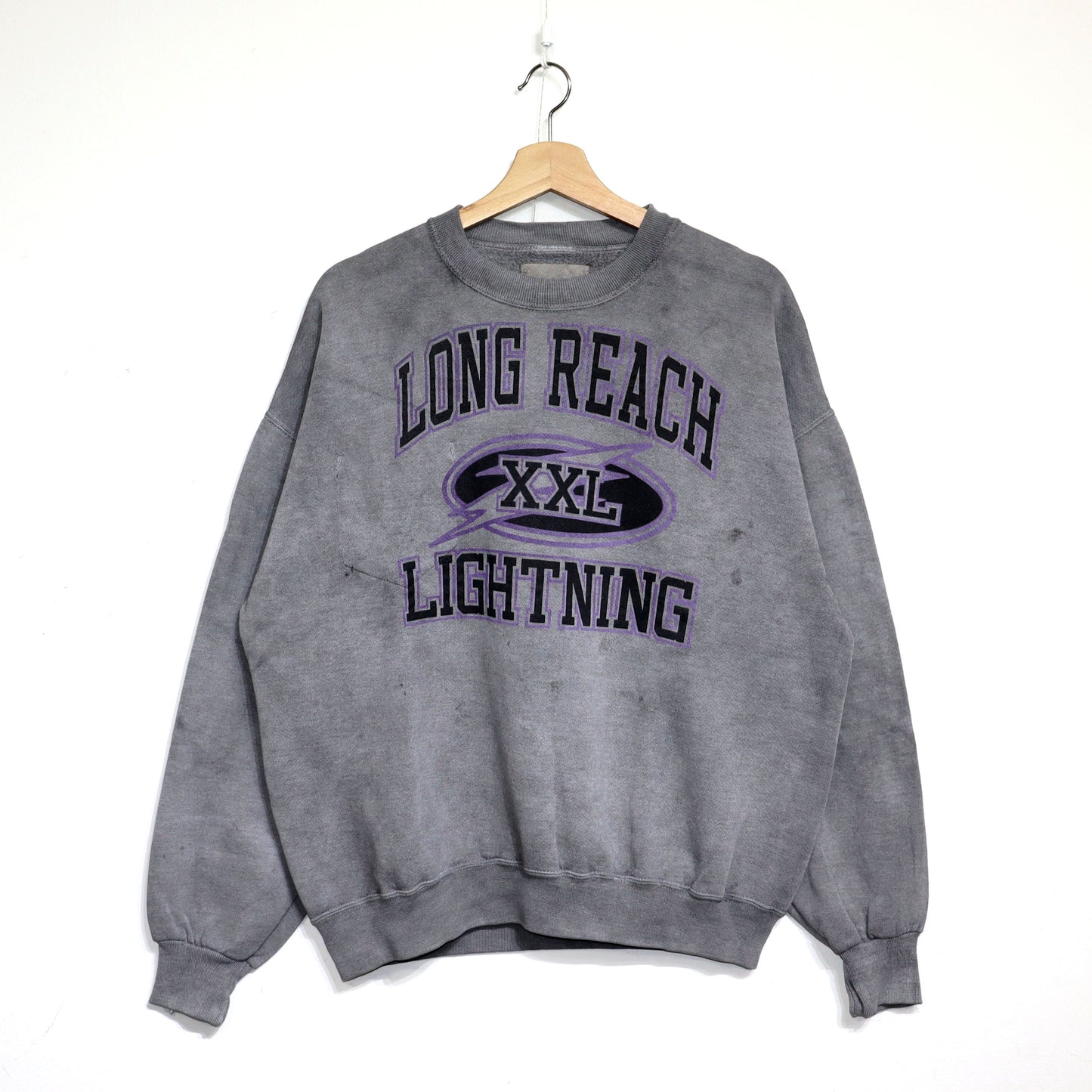 Charcoal : BD RV Sweat N/D - Long Reach Lightning