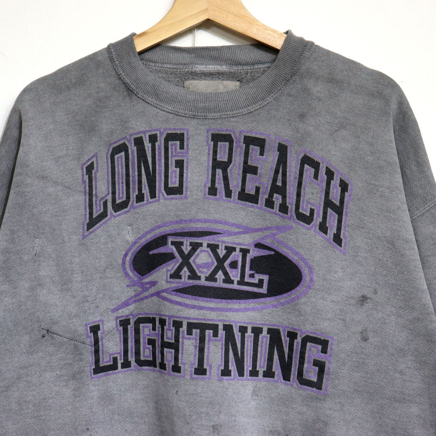 Charcoal : BD RV Sweat N/D - Long Reach Lightning