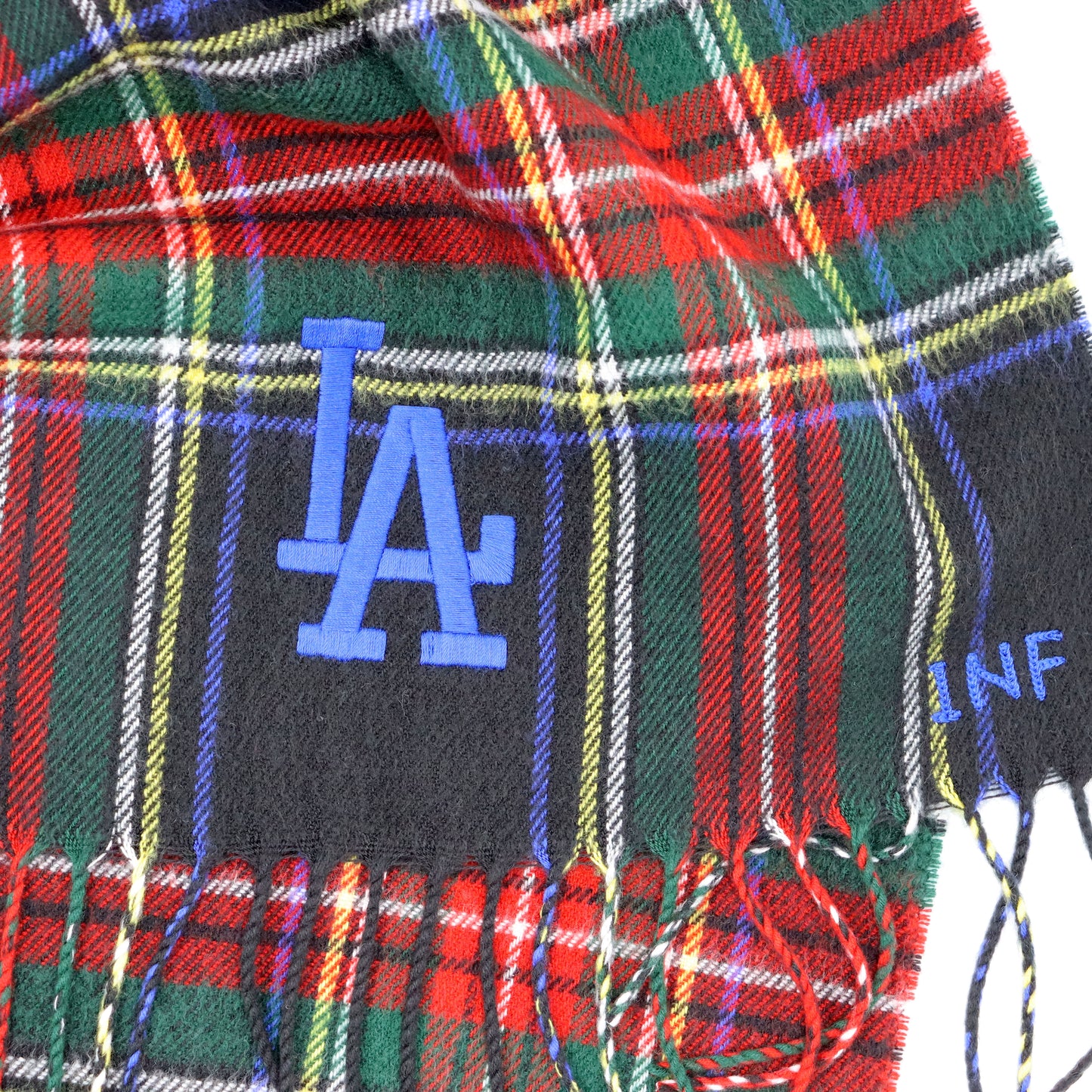 INFIELDER DESIGN×MLB: MLB-204 MLB STITCH MUFF TARTAN