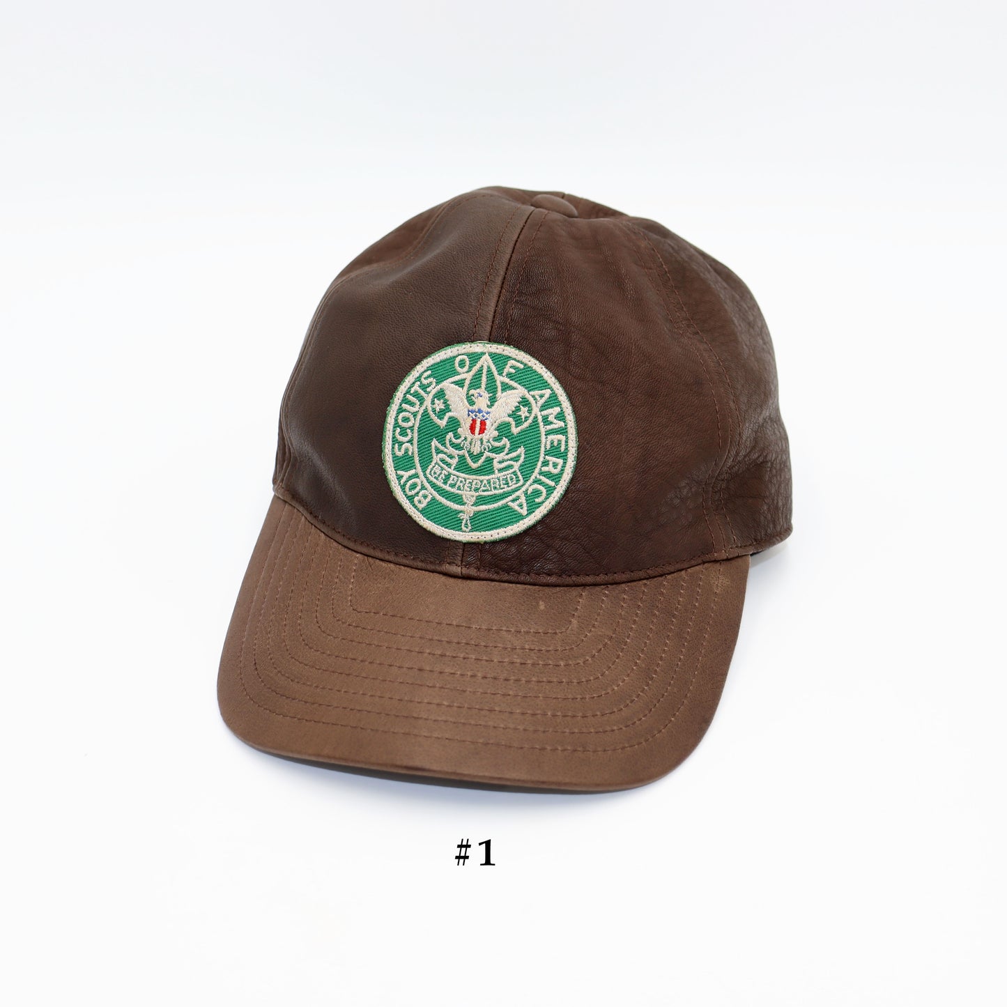 INF×TAMA SP : Deerskin Patch Cap - Brown (#1~#5)