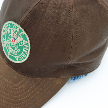 INF×TAMA SP : Deerskin Patch Cap - Brown (#6~#8)