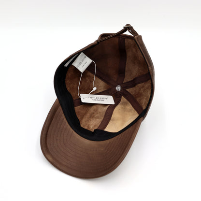 INF×TAMA SP : Deerskin Patch Cap - Brown (#6~#8)