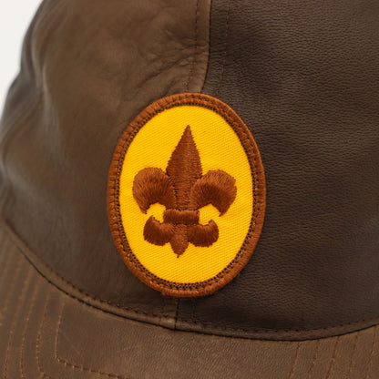 INF×TAMA SP : Deerskin Patch Cap - Brown (#1~#5)