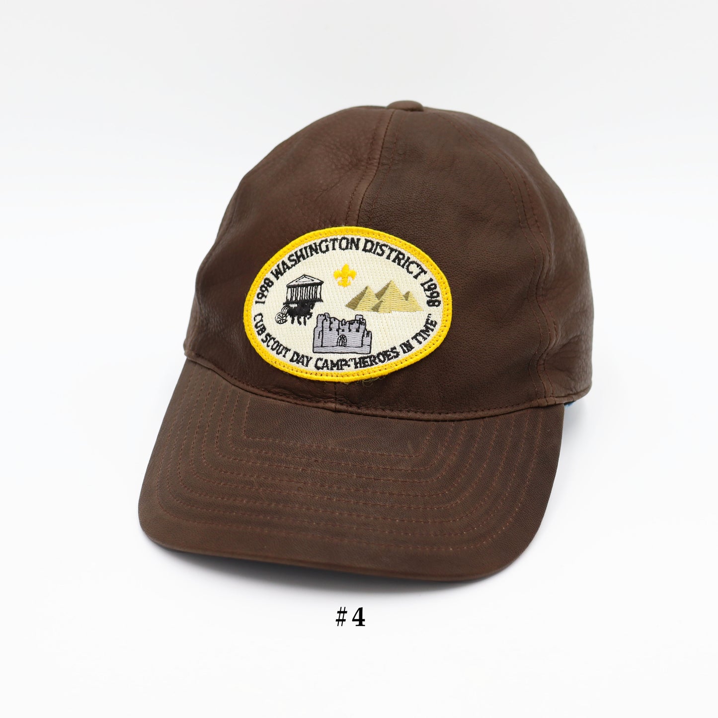 INF×TAMA SP : Deerskin Patch Cap - Brown (#1~#5)