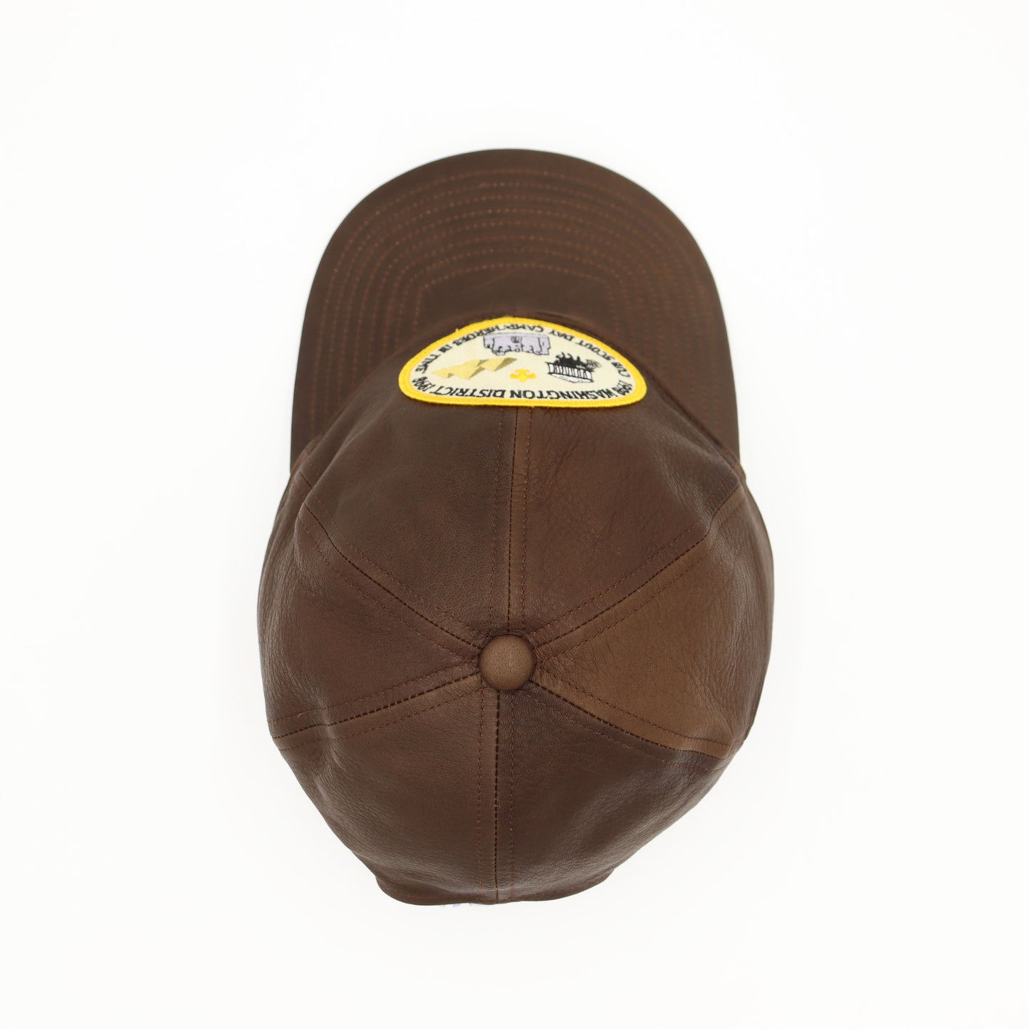 INF×TAMA SP : Deerskin Patch Cap - Brown (#1~#5)