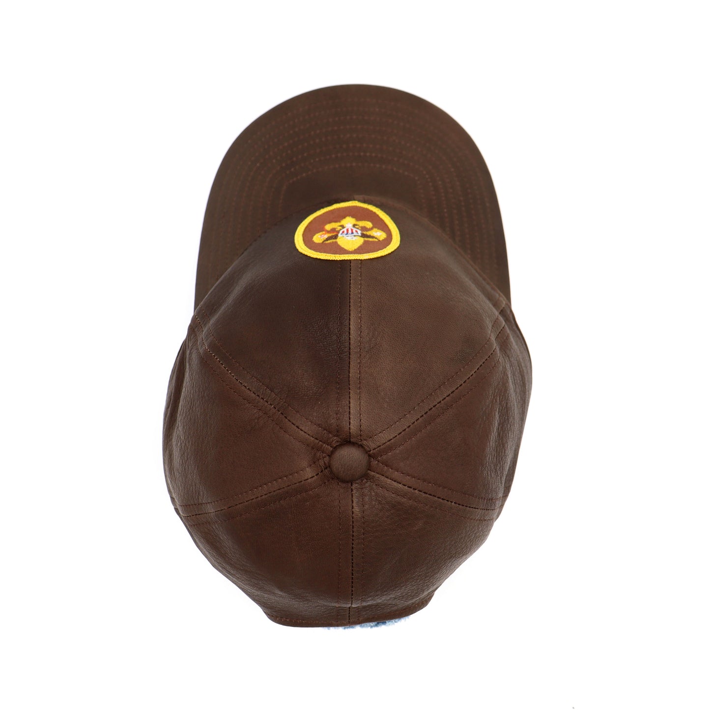 INF×TAMA SP : Deerskin Patch Cap - Brown (#1~#5)