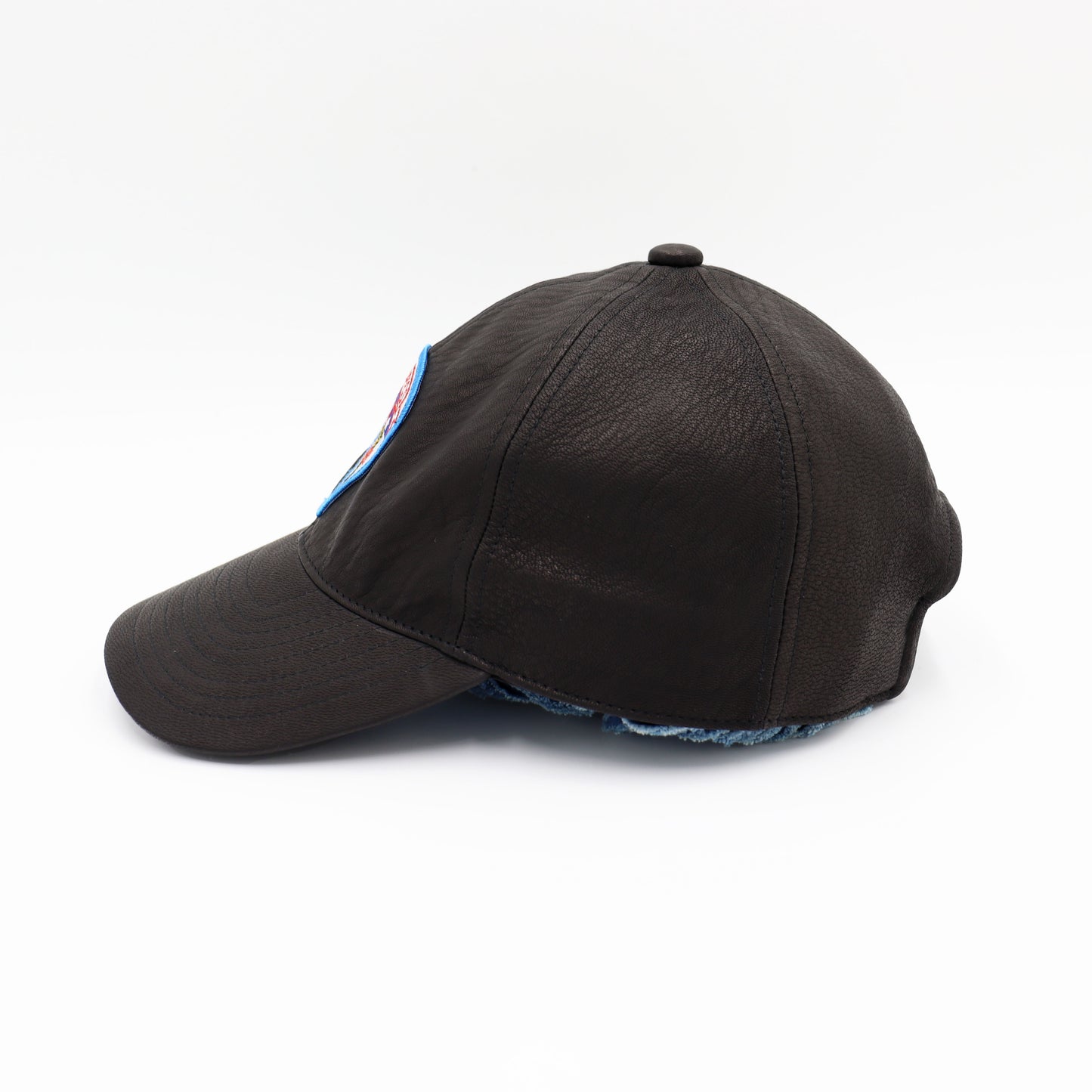 INF×TAMA SP : Deerskin Patch Cap - Black (#1~#5)