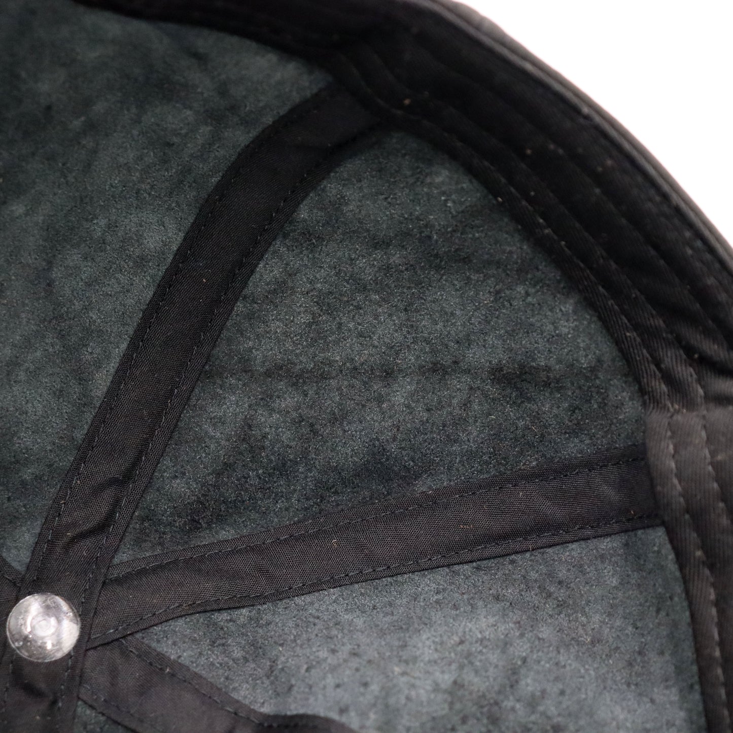 INF×TAMA SP : Deerskin Patch Cap - Black (#11~#15)