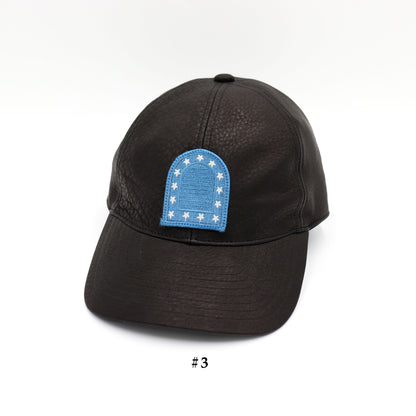 INF×TAMA SP : Deerskin Patch Cap - Black (#1~#5)