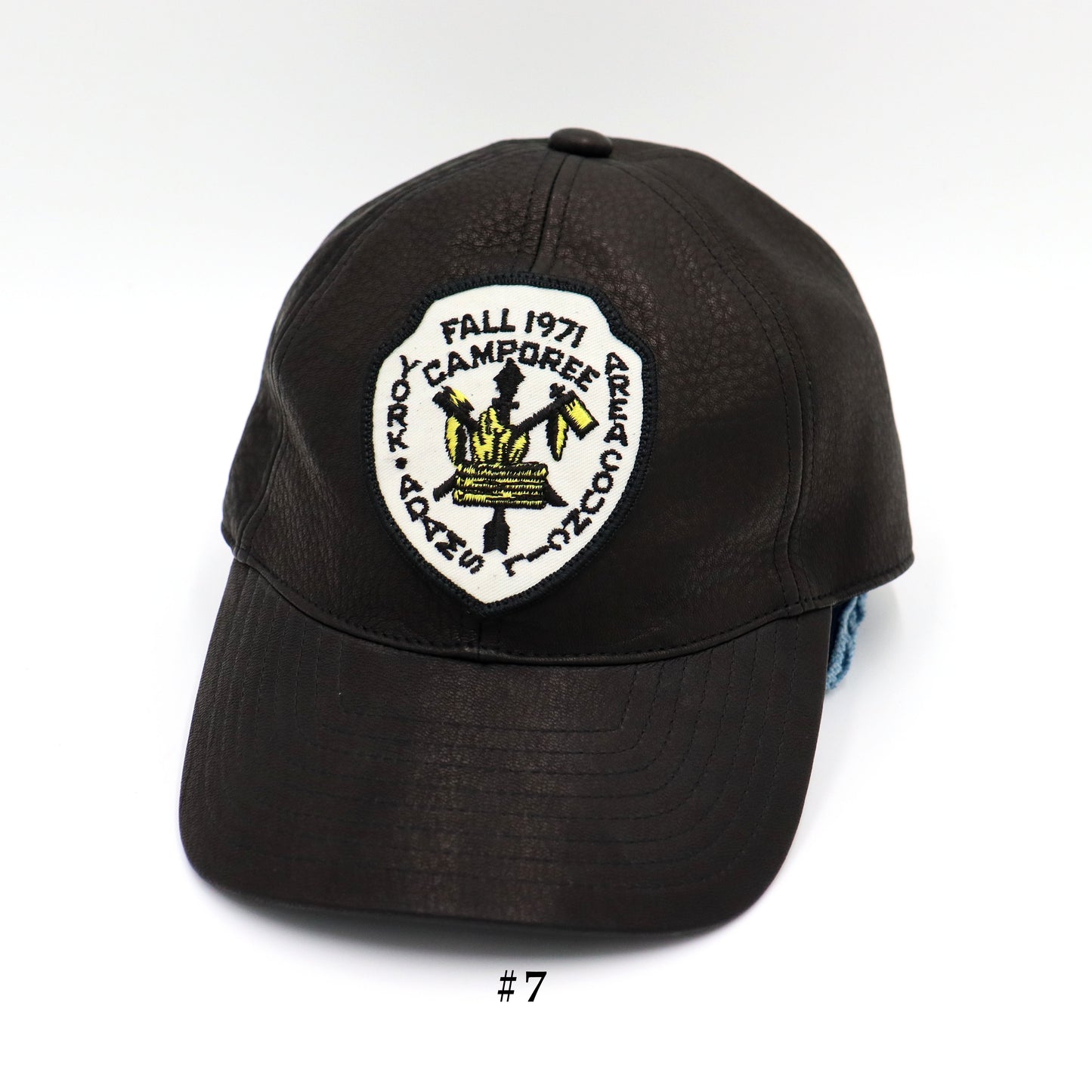 INF×TAMA SP : Deerskin Patch Cap - Black (#6~#10)