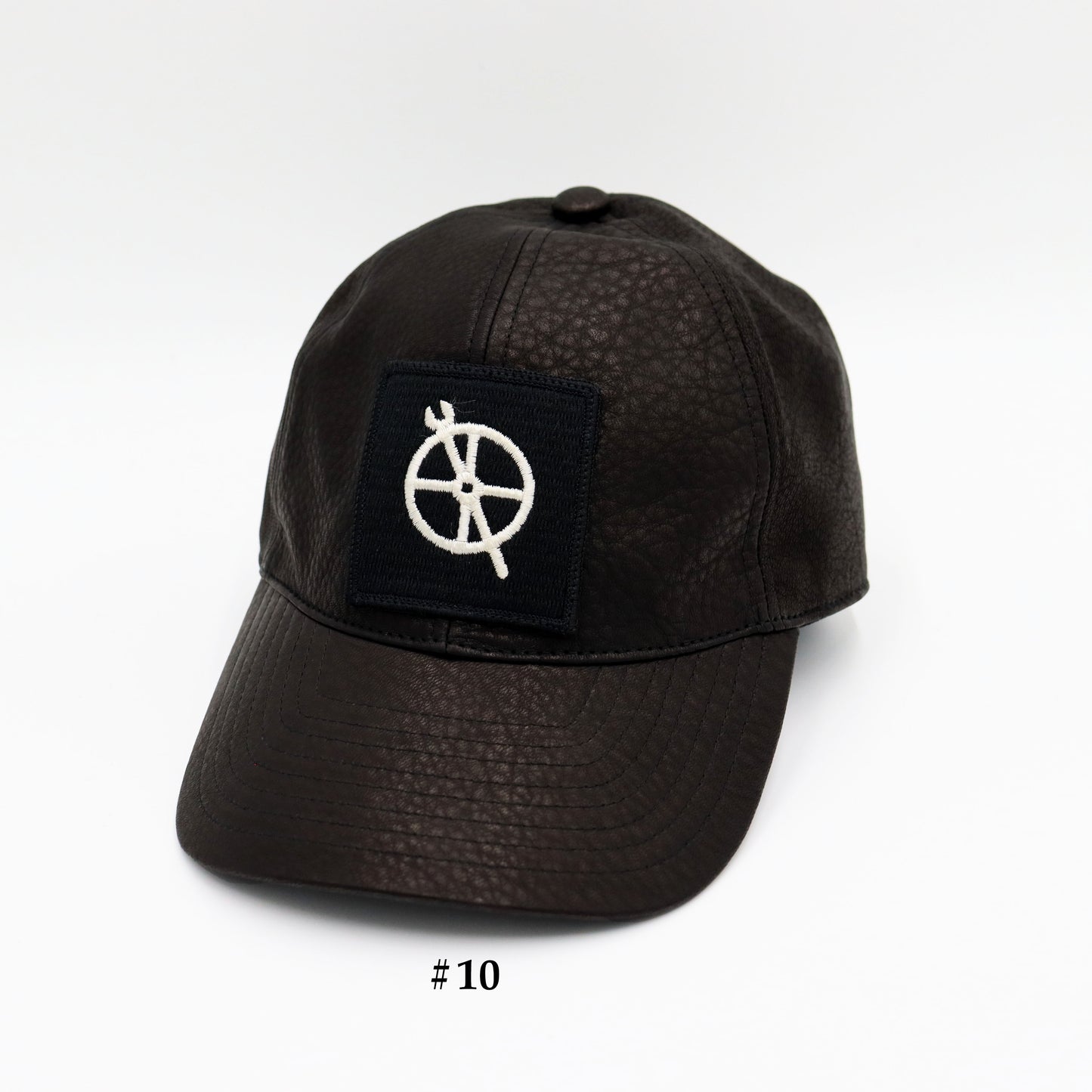 INF×TAMA SP : Deerskin Patch Cap - Black (#6~#10)