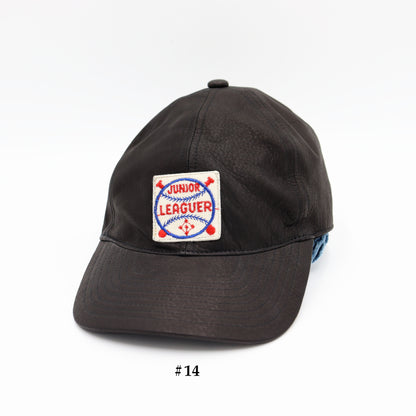 INF×TAMA SP : Deerskin Patch Cap - Black (#11~#15)