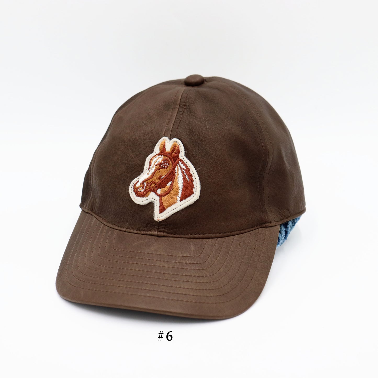 INF×TAMA SP : Deerskin Patch Cap - Brown (#6~#8)