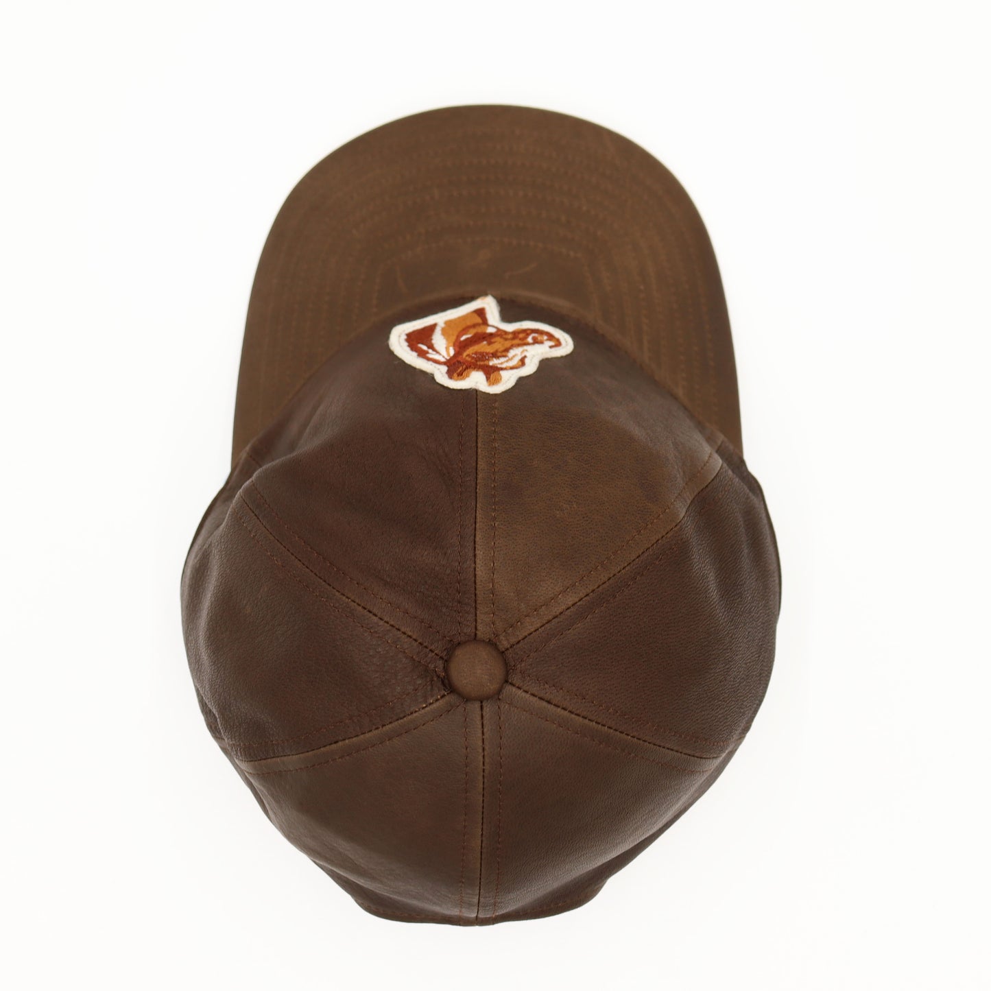 INF×TAMA SP : Deerskin Patch Cap - Brown (#6~#8)