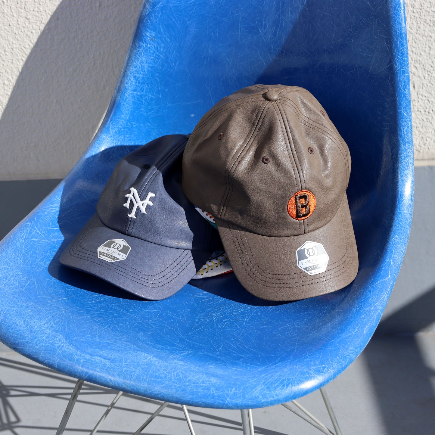 TAMANIWA×NEGRO LEAGUE : TN-04 S LEATHER OLD CAP