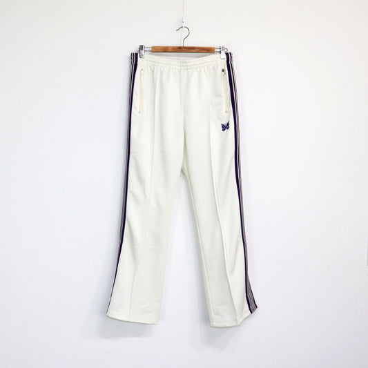 Needles：Track Pant - Poly Smooth 【White】