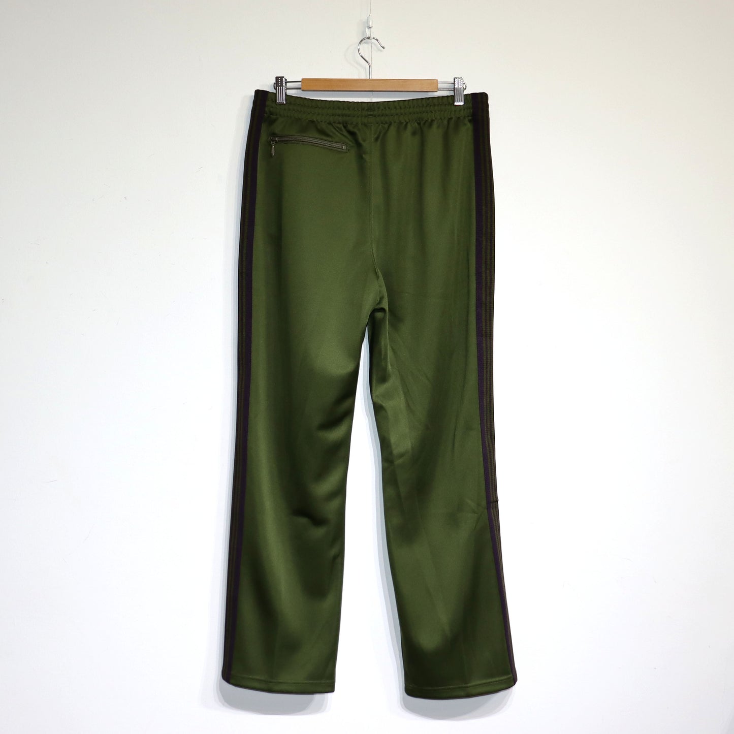 Needles：Track Pant - Poly Smooth 【Olive】