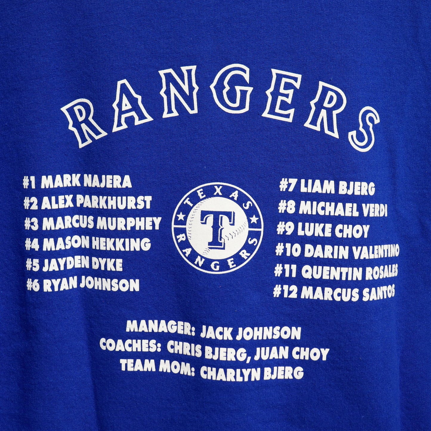 used : (Hanes) RANGERS Hoodie