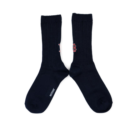 MLB×ROSTER SOX ：MLB-197 MLB RIB SOCKS