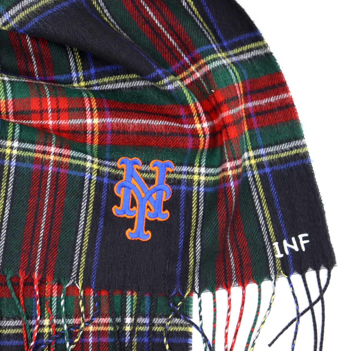 INFIELDER DESIGN×MLB: MLB-204 MLB STITCH MUFF TARTAN