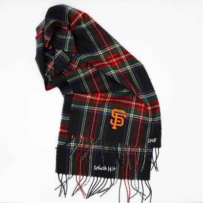 INFIELDER DESIGN×MLB: MLB-204 MLB STITCH MUFF TARTAN