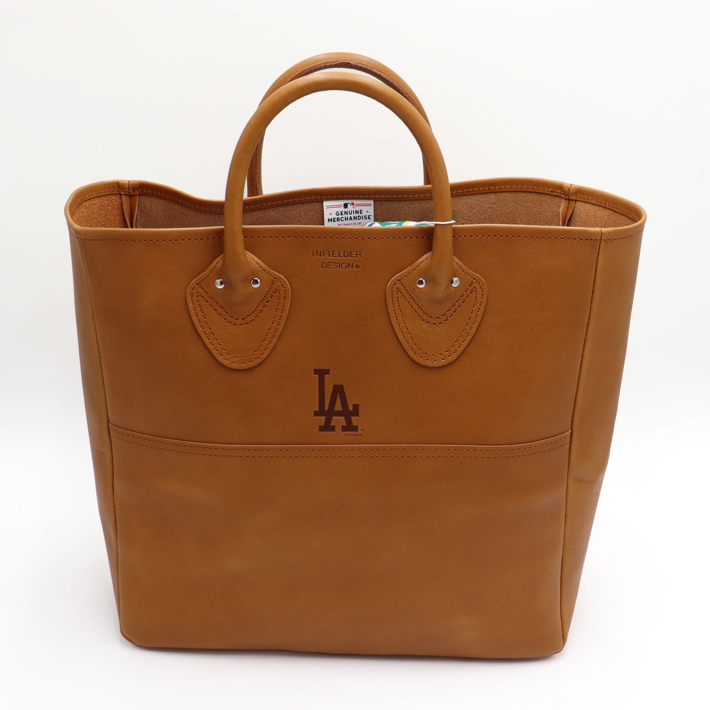 INFIELDER DESIGN×MLB：MLB-216 MLB LEATHER TOTE