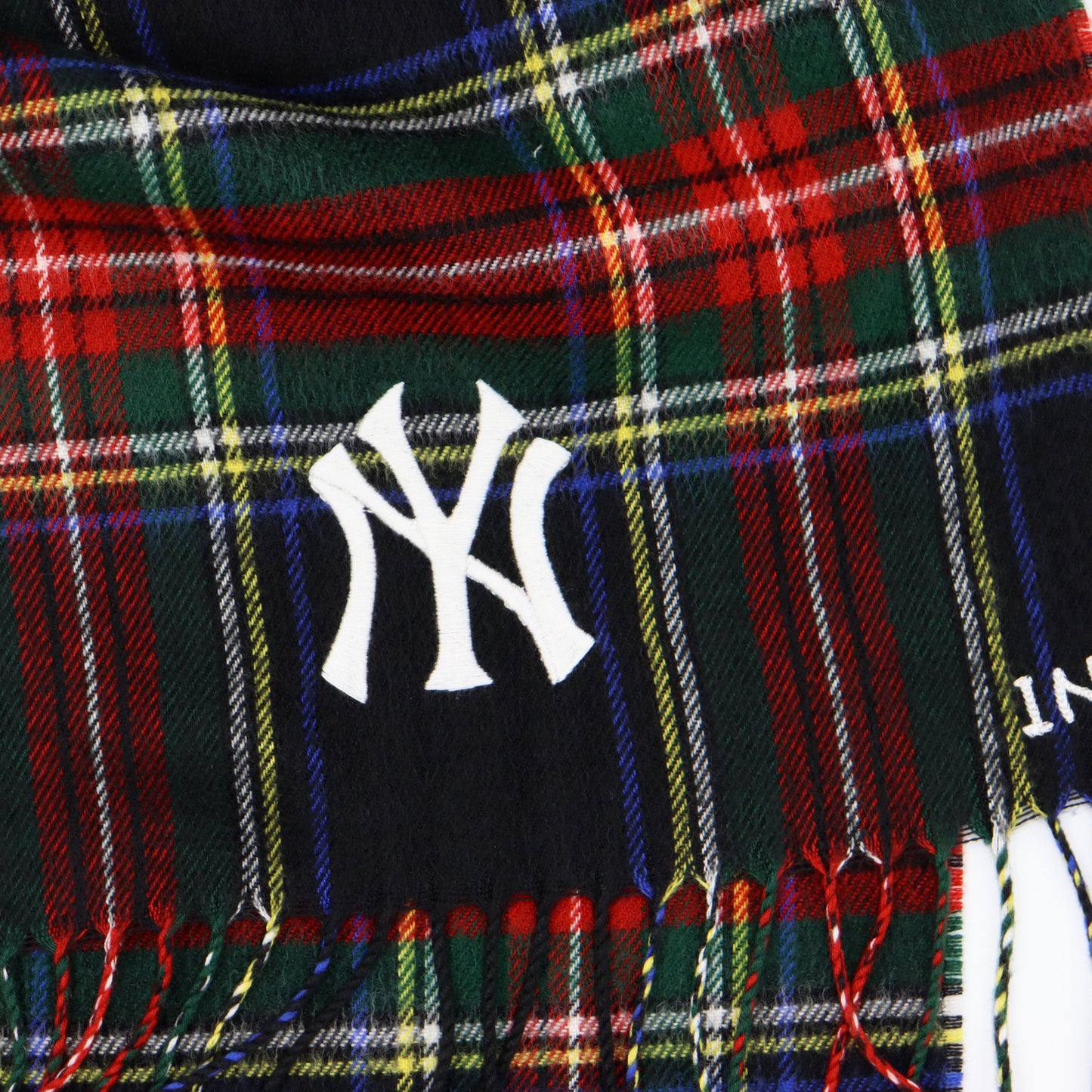 INFIELDER DESIGN×MLB: MLB-204 MLB STITCH MUFF TARTAN