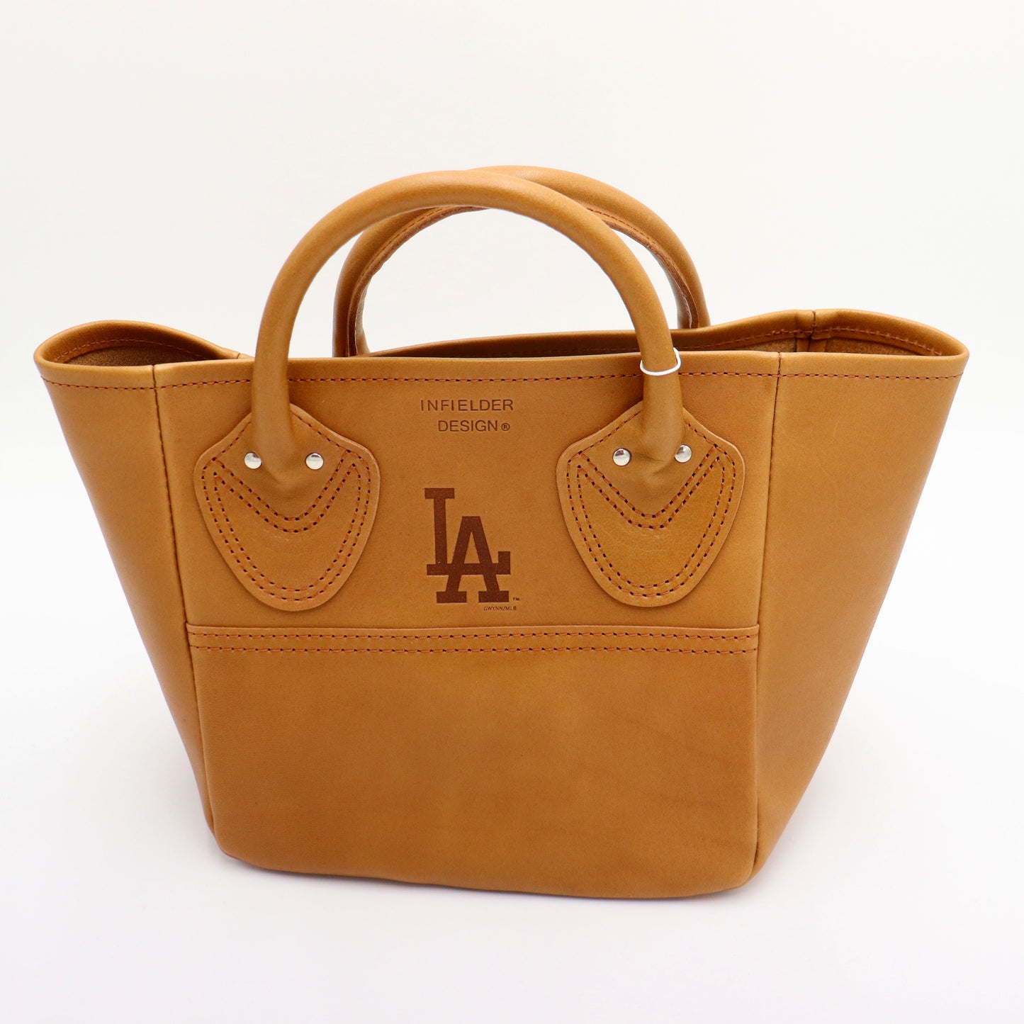 INFIELDER DESIGN×MLB:MLB-215 MLB LEATHER MINI TOTE