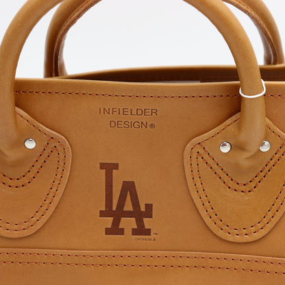 INFIELDER DESIGN×MLB:MLB-215 MLB LEATHER MINI TOTE